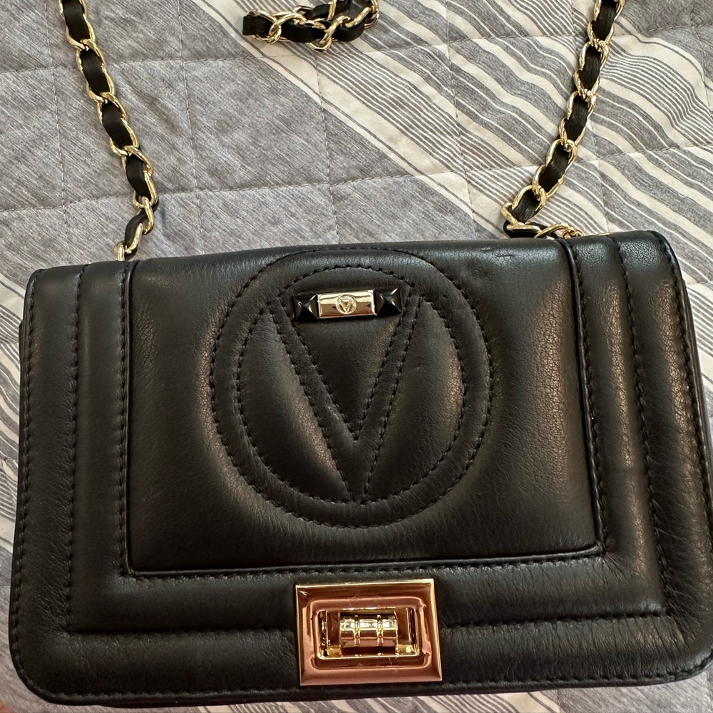 Black with Gold Hardware!!! Pristine condition!